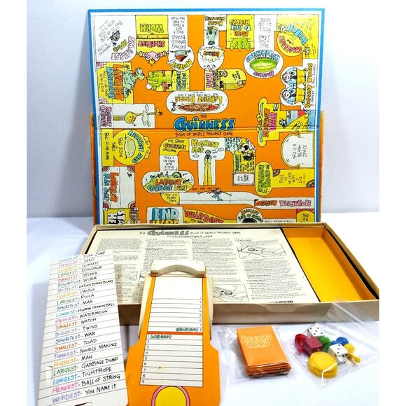 The Guinness Book Of World Records Game By Parker Brothers Complete Vintage - Picture 2 of 16